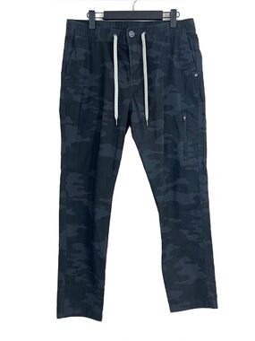 Vuori Ripstop Camo Pants Athletic Outdoors Charcoal Womens Size Large